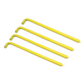 18" Heavy Duty Yellow Stakes (Set of Four)